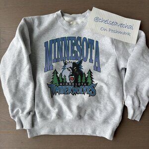 Vintage Minnesota Timberwolves Logo Sweatshirt, Basketball 2022-23 NBA Shirt Tee